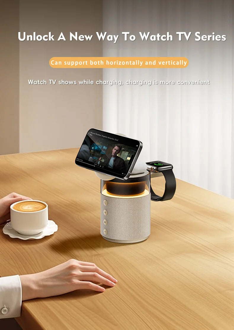 Magnetic Wireless Charging Station